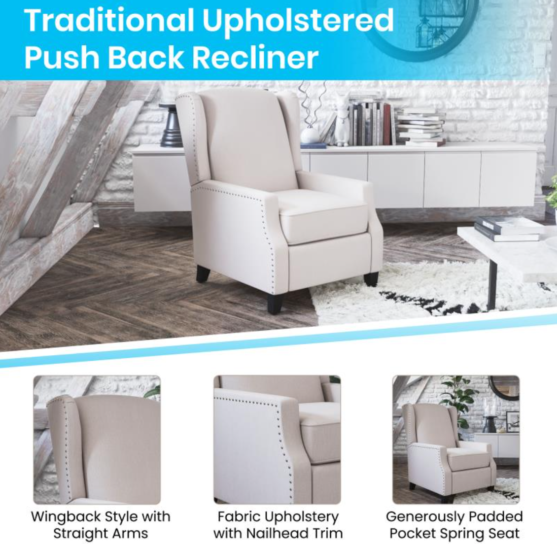 Prescott Traditional Recliner