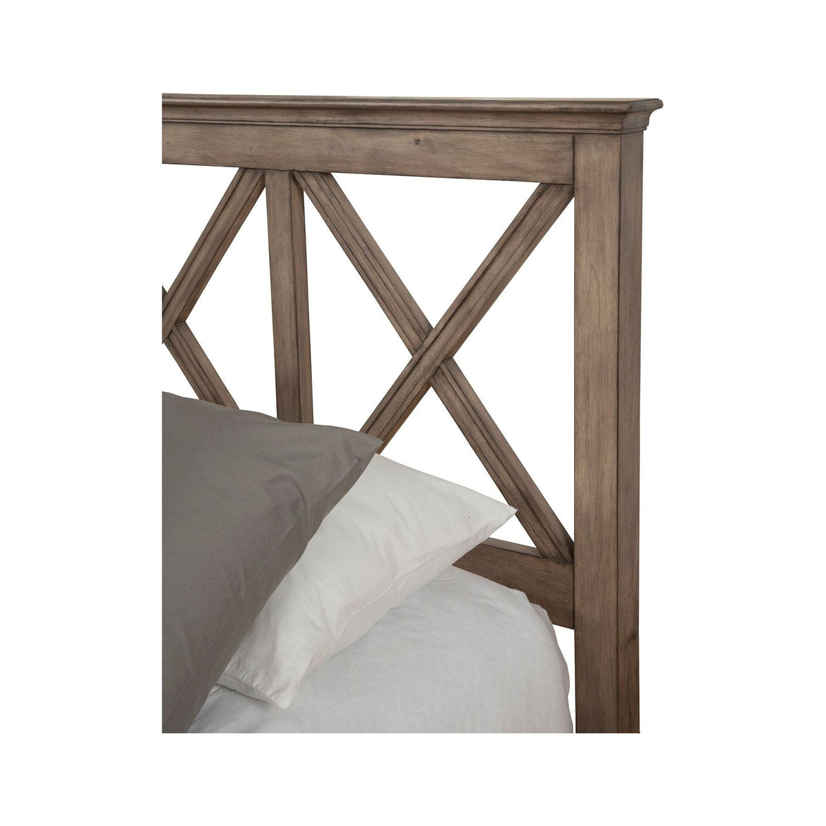 Potter Full Size Panel Bed, French Truffle