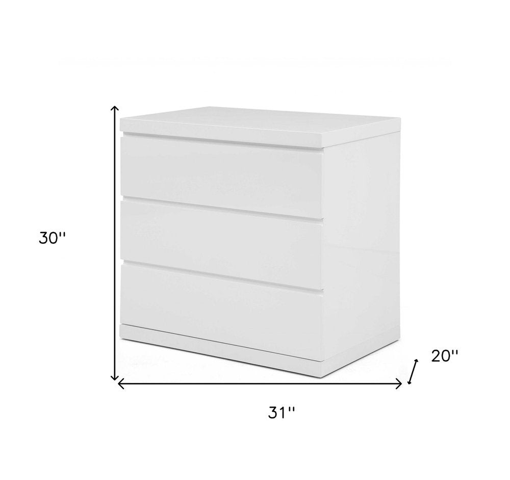 31 X 20 X 30 White Double Dresser Extension