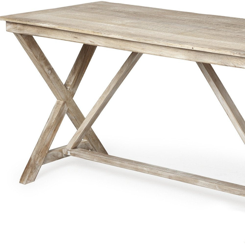 54" Brown Writing Desk