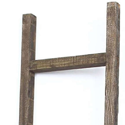 73" X 15" Espresso Wood Hanging Dimensional Sculpture