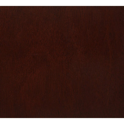 Solid Wood Full Espresso Eight Drawers Bed
