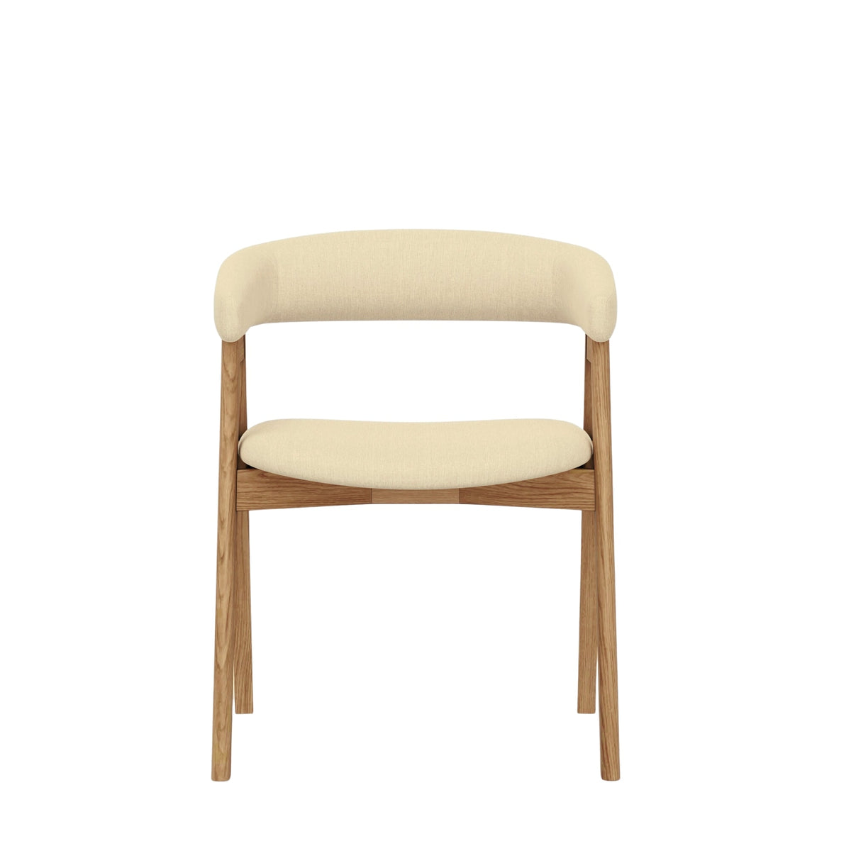 Cove Curved Back Chairs, Natural (Set of 2)