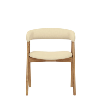 Cove Curved Back Chairs, Natural (Set of 2)