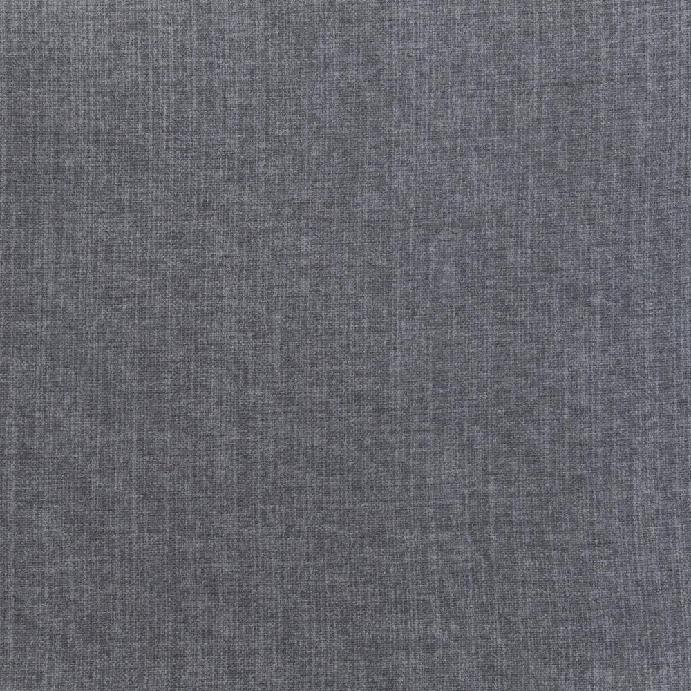 Set of Two Gray And Black Upholstered Fabric Dining Side Chairs