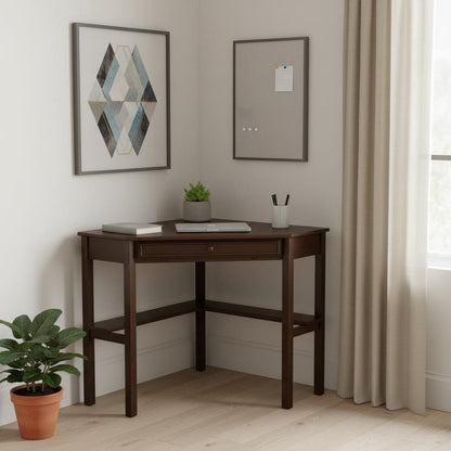 Espresso Corner Computer Desk