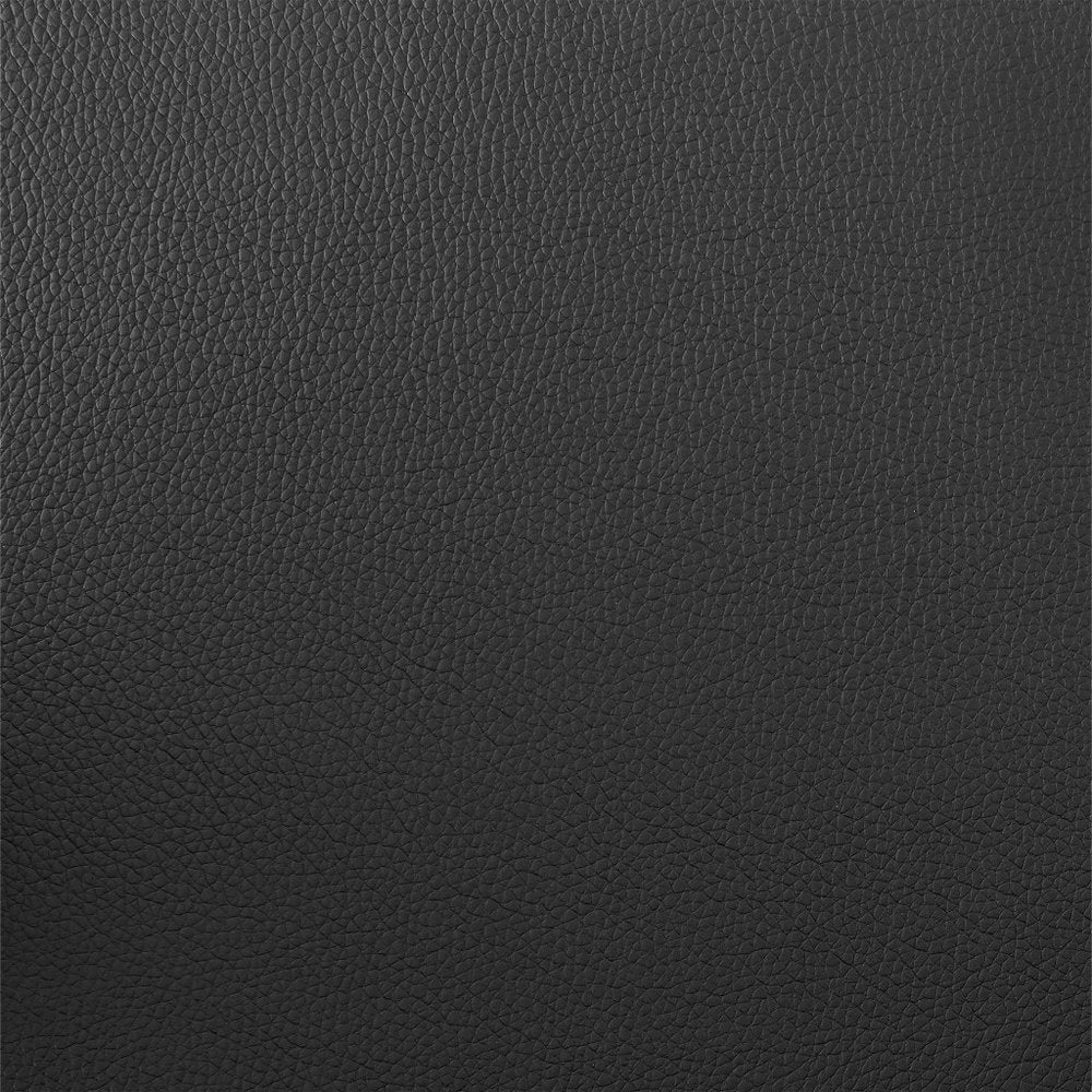 26" Black Fabric And Iron Low Back Counter Height Swivel Bar Chair