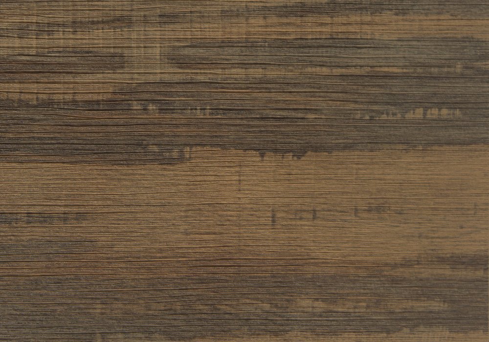 47" Brown and Black Wood and Metal Sled Computer Desk