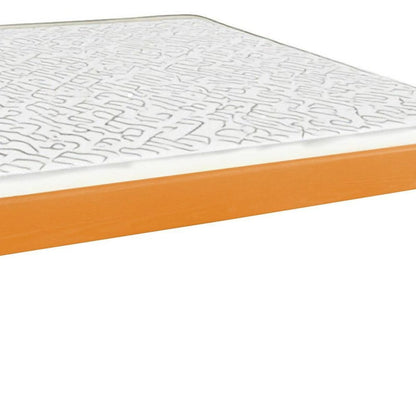 Yellow Solid Wood Full Bed Frame