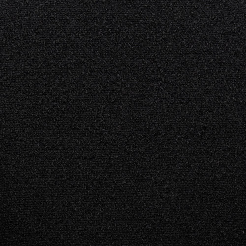 30" Black And Bronze Shearling And Fabric And Steel Bar Height Bar Chair