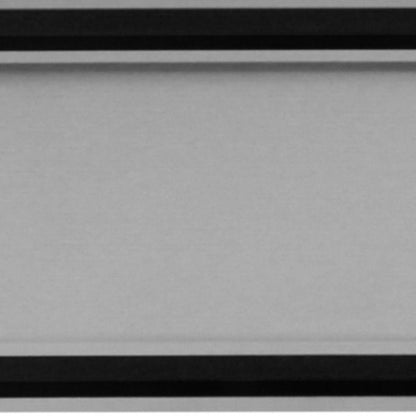 Gray Ribbed Texture Wood And Upholstery King Bed Frame