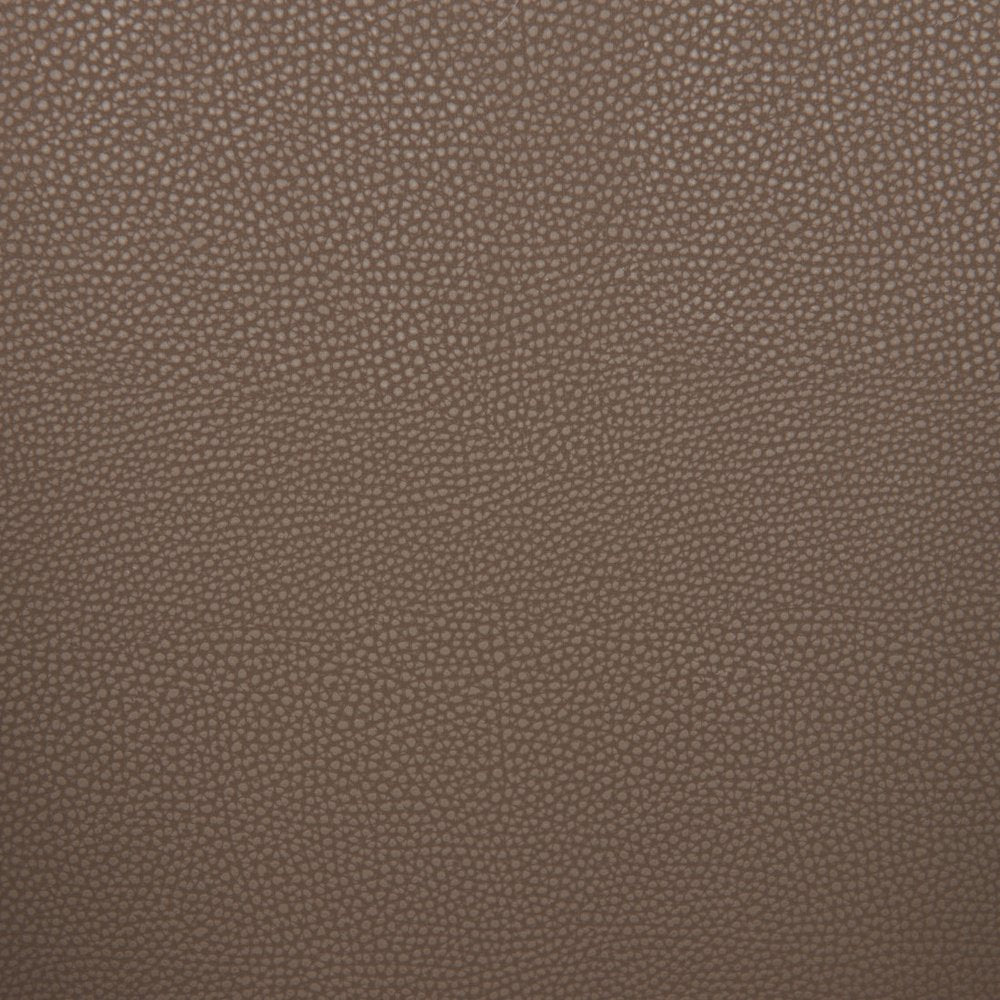 Brown and Walnut Upholstered Faux Leather Curved Back Dining Arm Chair
