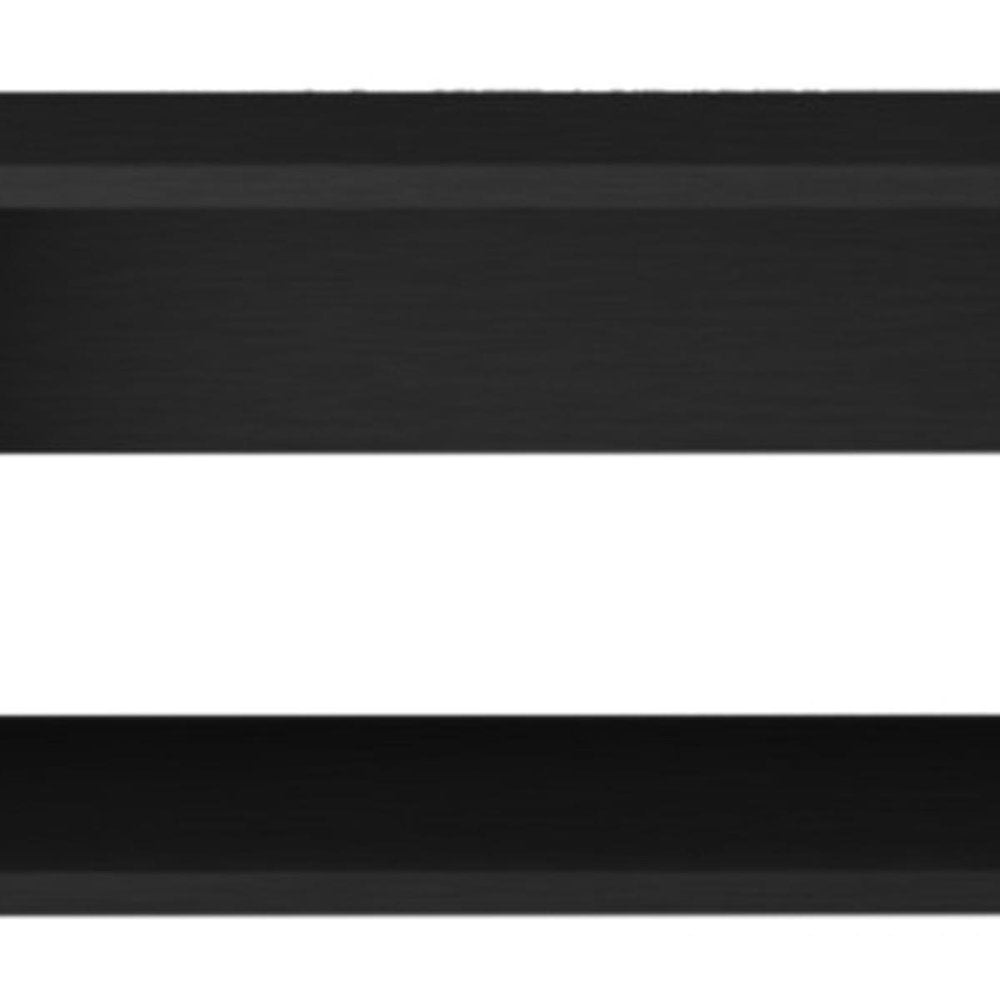 59" Black Floating Mount TV Stand