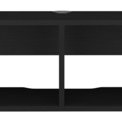 59" Black Floating Mount TV Stand