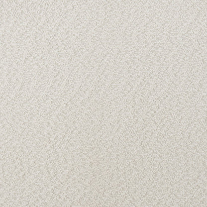 Ivory Solid Wood And Boucle King Bed Frame