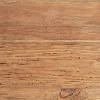 95" Natural Reclaimed Wood Trestle Base Dining Table