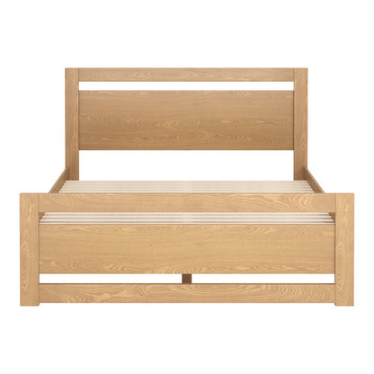 Black Wood Queen Bed Frame