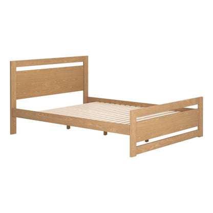 Black Wood Queen Bed Frame