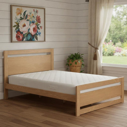 Black Wood Queen Bed Frame