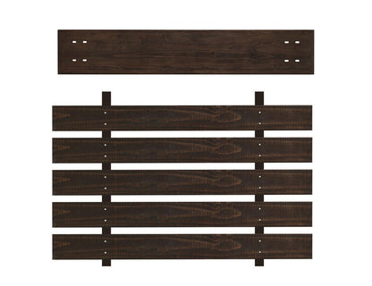 96" Distressed Solid Wood Entertainment Center