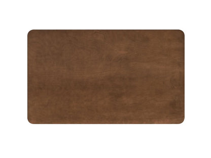 59" Walnut Wood Dining Table