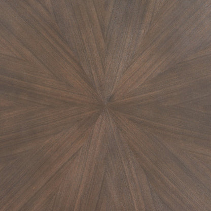 46" Espresso Solid Wood Square Dining Table