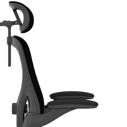 Black Swivel Rolling Office Chair