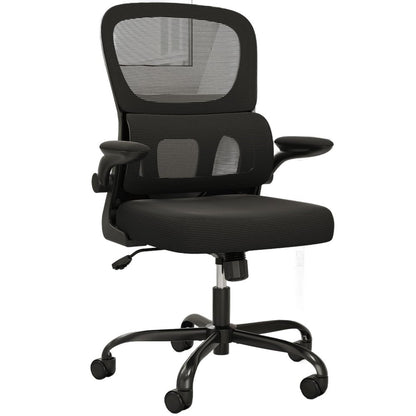 Black Swivel Rolling Office Chair
