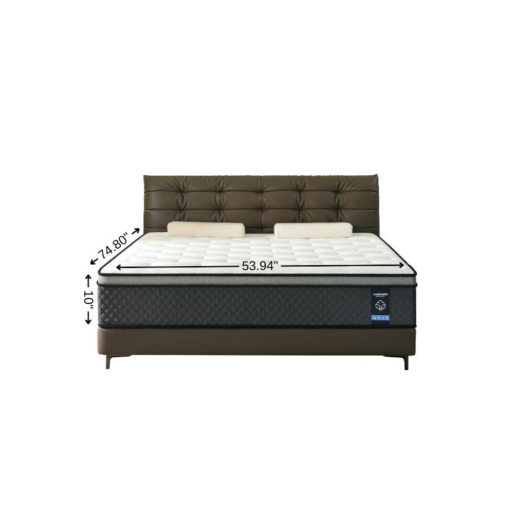 10" Full Double Foam Medium Hybrid Mattress