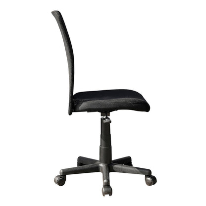 Black Swivel Rolling Office Chair