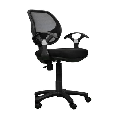 Black Swivel Rolling Office Chair