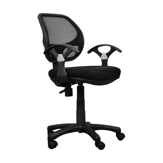 Black Swivel Rolling Office Chair