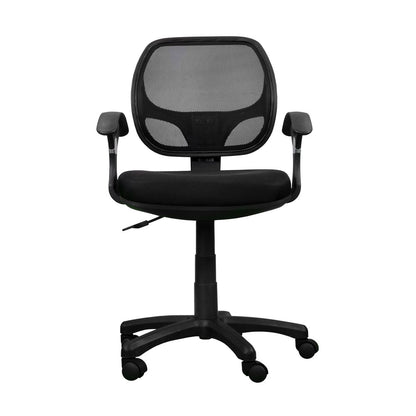 Black Swivel Rolling Office Chair