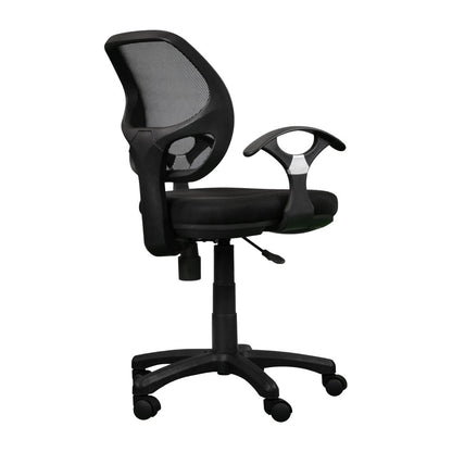 Black Swivel Rolling Office Chair
