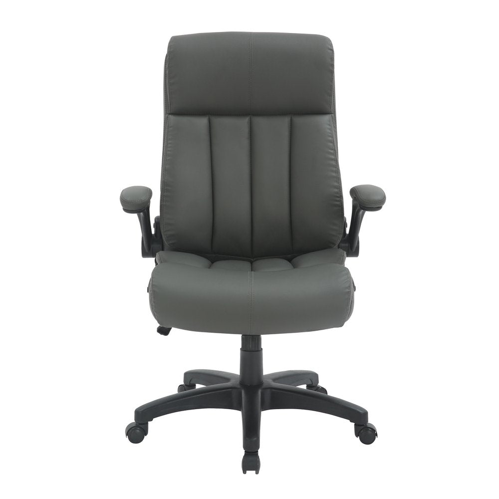 Black Adjustable Height Swivel Rolling Executive Office Chair