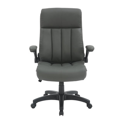 Black Adjustable Height Swivel Rolling Executive Office Chair