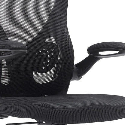 Black Swivel Rolling Office Chair