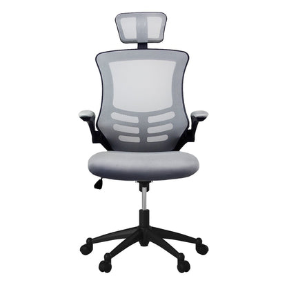 Black Adjustable Height Swivel Rolling Executive Office Chair