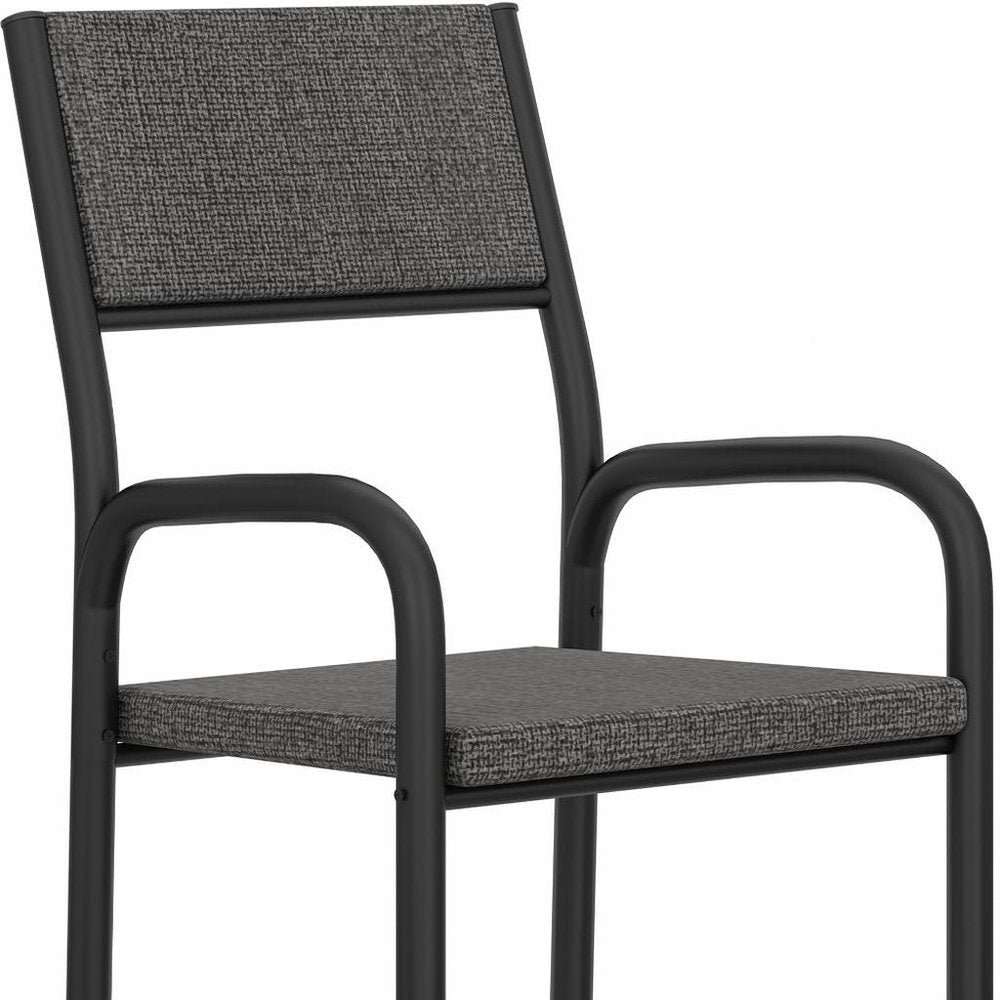 Charcoal And Black Office Chair