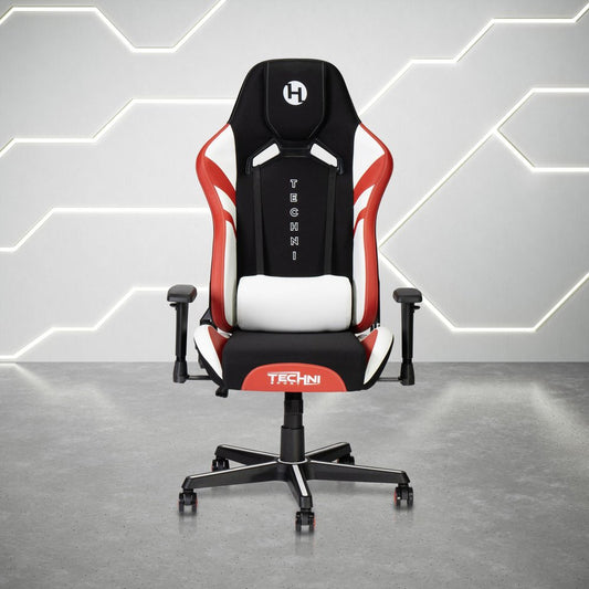 Black Swivel Rolling Gaming Chair