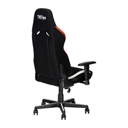 Black Swivel Rolling Gaming Chair