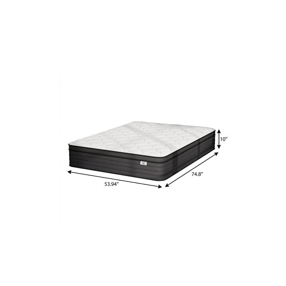 10" Full Double Foam Medium Hybrid Mattress