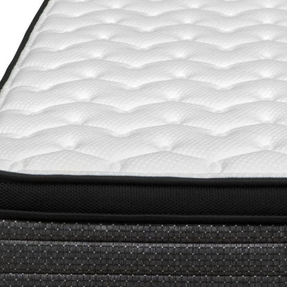 9" Twin Foam Medium Euro Top Foam Mattress