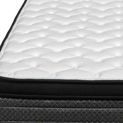 9" Twin Foam Medium Euro Top Foam Mattress