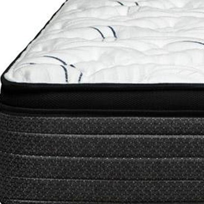 12" Twin Foam Plush Euro Top Hybrid Mattress