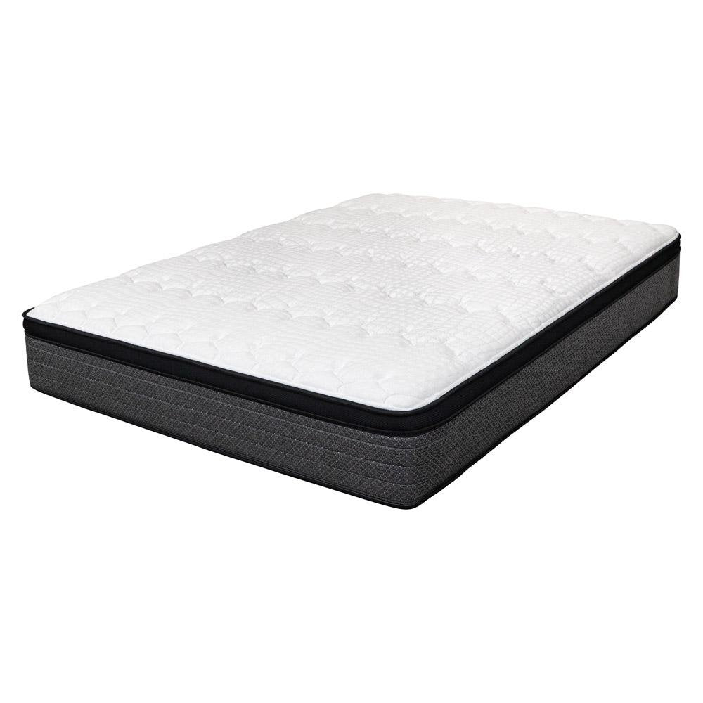11" Short Queen 60 x 74 Foam Plush Euro Top Hybrid Mattress
