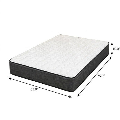 10" Twin XL Foam Firm Hybrid Mattress