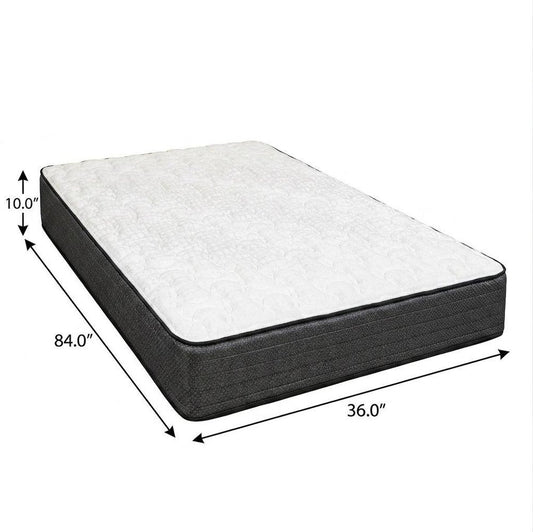 10" Split California King Foam Firm Hybrid Mattress