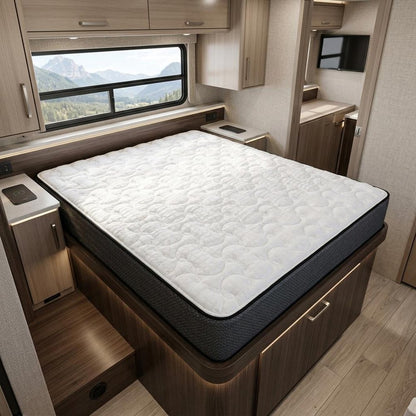 10" RV King 72 x 80 Foam Medium Hybrid Mattress
