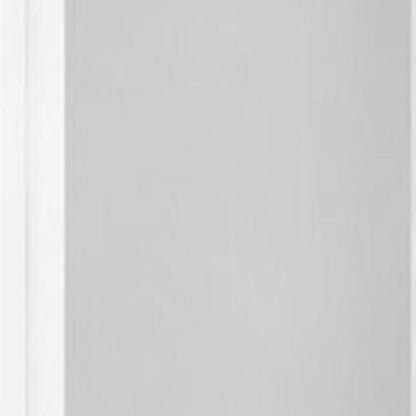 72" White Solid Wood Mirrored Two Door Combo Dresser